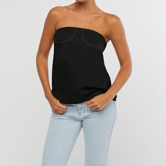 Weworewhat wool blend A line tube top - Picture 1 of 6